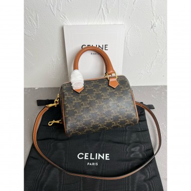 Celine-Triomphe Small Boston Bag