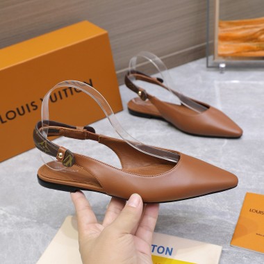 LV Flat Slingback ,Size 35-41