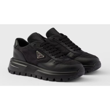 Prada Re-Nylon and Leather Sneakers,   Size 39-45