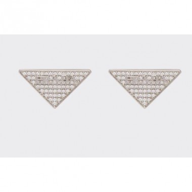 Orecchino destro Crystal Logo 