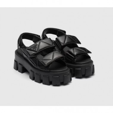 Prada Monolith nappa leather Sandals,  Size 35-41