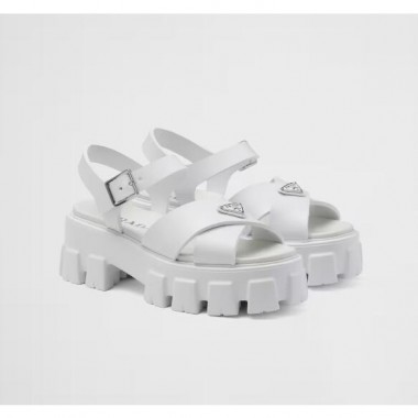 Prada Rubber Monolith Sandals,  Size 35-41