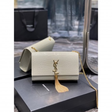 YSL Yves Saint Laurent Kate Medium Chain Bag with Tassel 