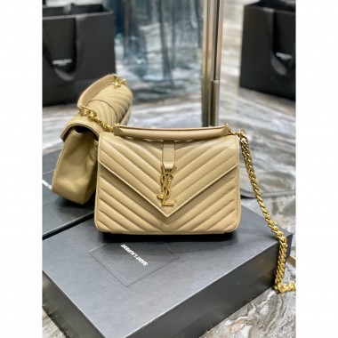 YSL Yves Saint Laurent College Medium Chain Bag  