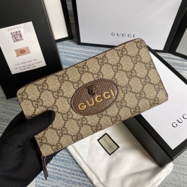 Gucci Neo Vintage GG Supreme Zippy wallet 