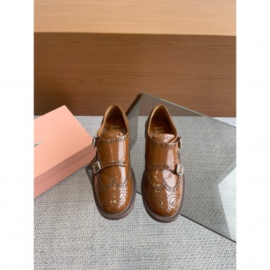 Miu Miu Leather Loafer, Size 35-41