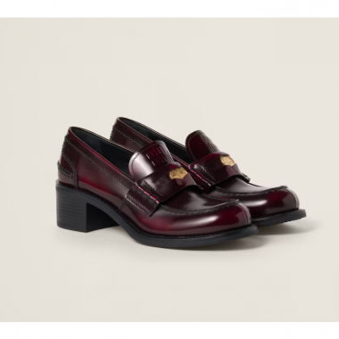 Miu Miu Leather Loafer, Size 35-41