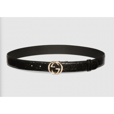 Gucci 30mm thin Leather belt 