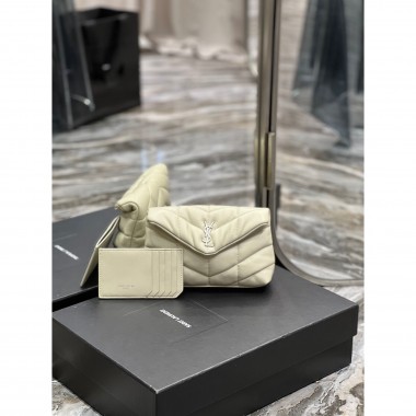 YSL Yves Saint Laurent Puffer Small Pouch 