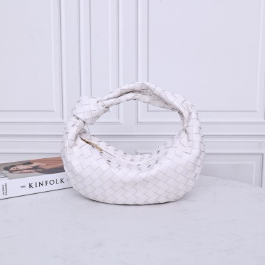 Bottega Veneta Teen Jodie -White