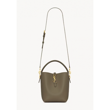 Saint Laurent LE 37 small in Shiny leather-Deep Musk