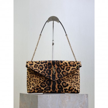 Saint Laurent Envelope Pouch on Chain 