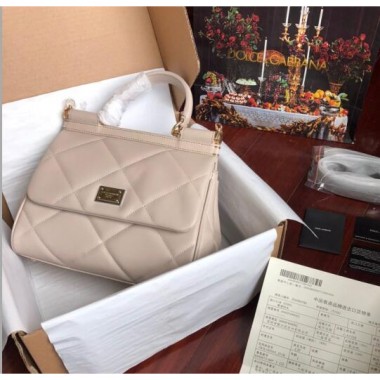 Dolce&Gabbana Borse sicily Media in Pelle