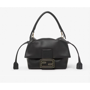 Fendi Mamma Baguette Small Bag -Black
