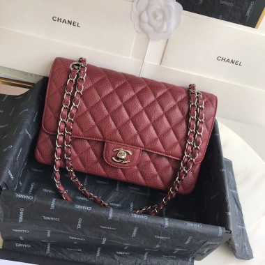 Pelle martellata Borsa Classica Chanel  