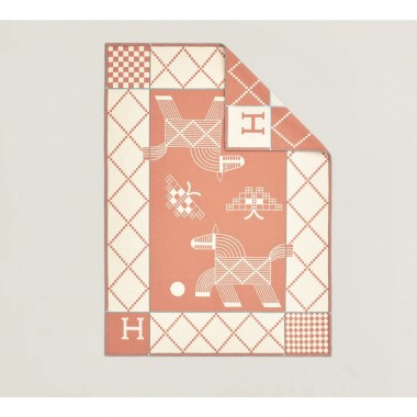 Wool & Cashmere Avalon Animaux Nattes blanket