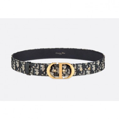 Ricamata Oblique 30mm Cintura  30 Montaigne