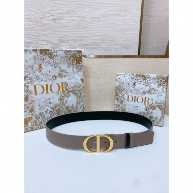 Cintura reversibile Dior 3.4cm