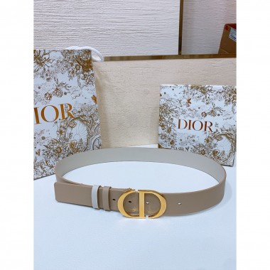 Cintura reversibile Dior 3.4cm