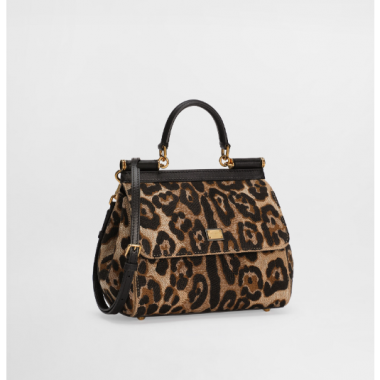 Authentic quality- Dolce Gabbana Medium Sicily Handbag in plonge calfskin