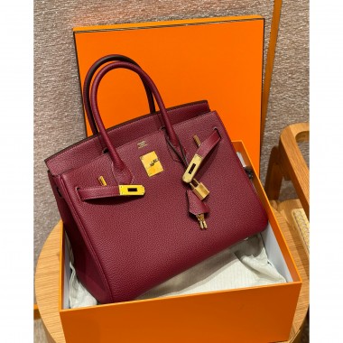Hermes Birkin 25 / Birkin 30  in Togo Leather-Rough H
