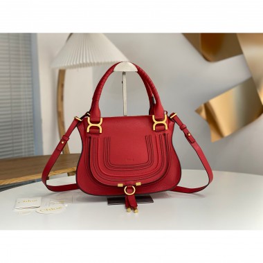 Mini borsa Chloe Marcie-Red