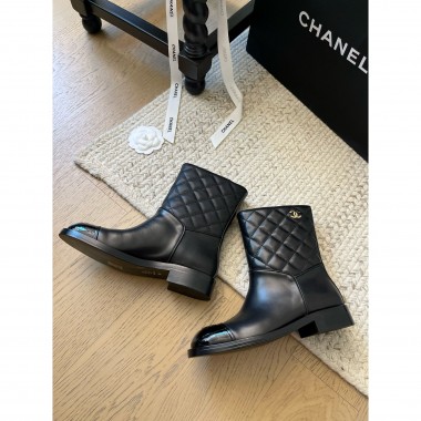 Chanel Leather Boots, Size 35-41