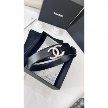 Chanel Leather Belt 3cm