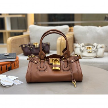 Borsa grande di Chloe Paddington-Mustang Brown