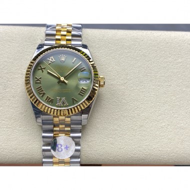 Rolex Datejust 28mm, 31mm, Oystersteel , 18K yellow gold