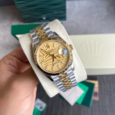 Rolex Datejust 36mm, Oystersteel + 18K gold