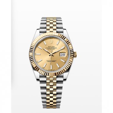 Rolex Datejust 31mm ,36mm, 41mm, Oystersteel + 18 Yellow gold