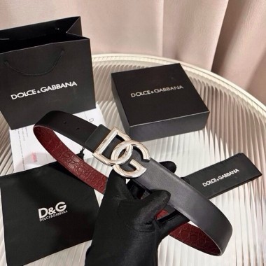 Cintura in pelle dolce Gabbana 3,5 cm