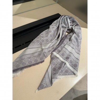 Dior Silk and Cashmere Shawl/Scarf