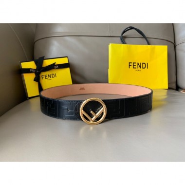 Fendi Cintura 4.0 cm  in Pelle
