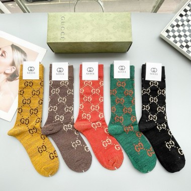 Gucci socks ( 5 pairs)