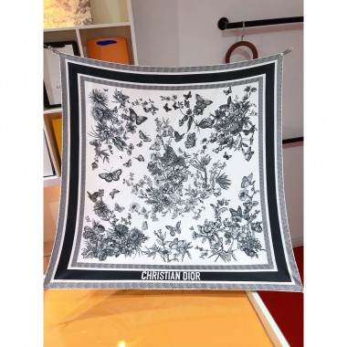 Dior Silk Square Scarf 90cm
