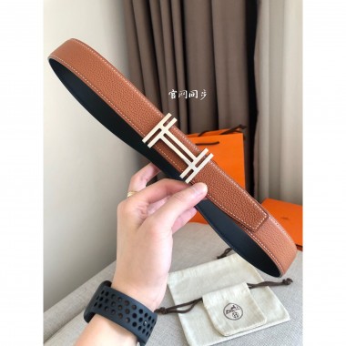 Hermes Unisex Reversible Belt 32mm 