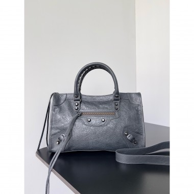 Borsa Le City da donna Balenciaga piccola-Dark grey