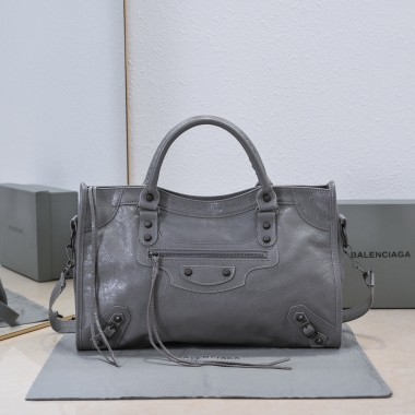 Borsa Le City da donna Balenciaga Medium-Dark grey