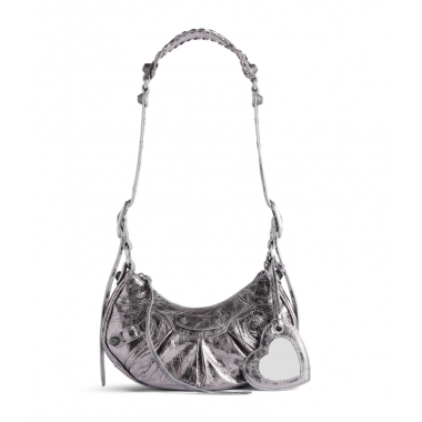 Balenciaga Le Cagole Borsa a tracolla XS-Silver