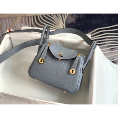 1:1 Borsa Hermes Lindy mini in  pelle togo 