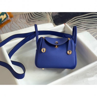 1:1 Borsa Hermes Lindy mini in  pelle togo 