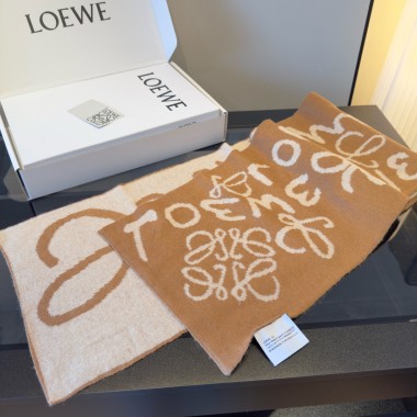 Loewe wool and cashmere scarf