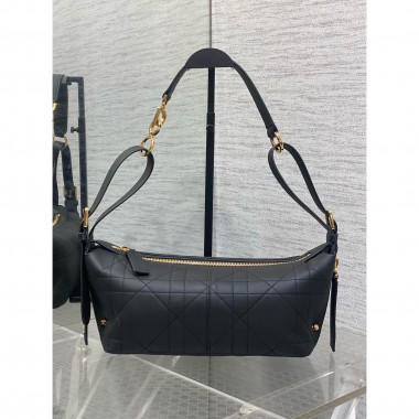 Small D-Journey Bag in Vintage Smooth Calfskin