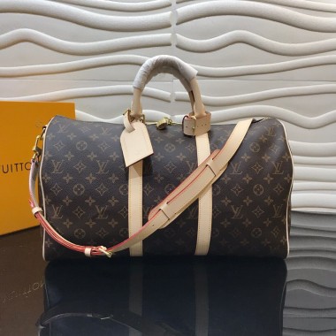 Monogram Canvass Keepall 45-  M41418