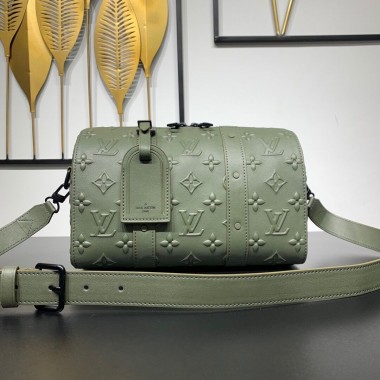 Louis Vuitton city keepall in pelle 