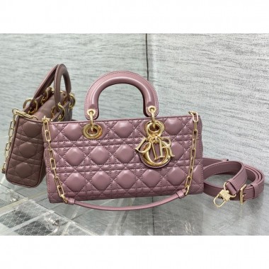 Borsa Lady D-Joy in Pelle Di agnello