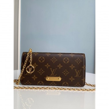Louis Vuitton Wallet on Chain Lily M82509 