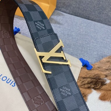 Cintura LV Initiales 40 MM Reversibile 